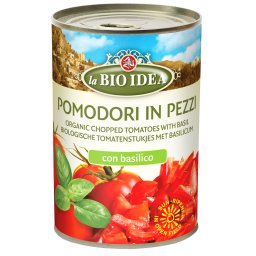 La Bio Idea Tomatenstukjes Basilicum