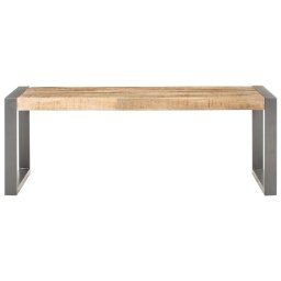 vidaXL Salontafel 110x60x40 cm ruw mangohout