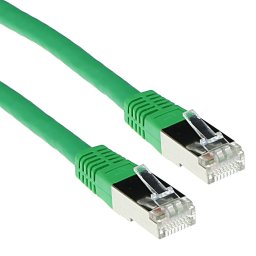 ACT FB9701 LSZH SFTP CAT6 Patchkabel Groen - 1 meter