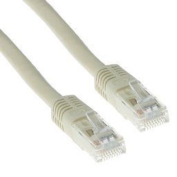 ACT IB8430 U/UTP CAT6 Patchkabel Ivoor - 30 meter
