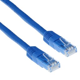 ACT IB8620 U/UTP CAT6 Patchkabel Blauw - 20 meter