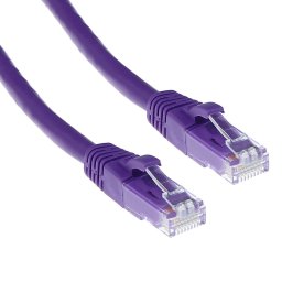 ACT IS1705 U/UTP CAT6 Patchkabel Snagless Paars - 5 meter