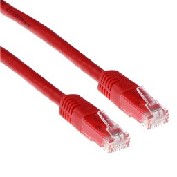 ACT IB9502 LSZH U/UTP CAT6 Patchkabel Rood - 2 meter
