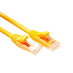 ACT IK8801 U/UTP CAT6 Patchkabel Geel -1 meter