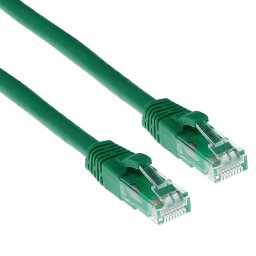 ACT IS8710 U/UTP CAT6 Patchkabel Snagless Groen -10 meter