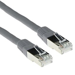 ACT FB9007 LSZH SFTP CAT6 Patchkabel Grijs - 7 meter
