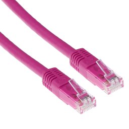 ACT IB1810 U/UTP CAT6 Patchkabel Roze - 10 meter