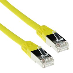 ACT IB7820 F/UTP CAT5E Patchkabel Geel - 20 meter