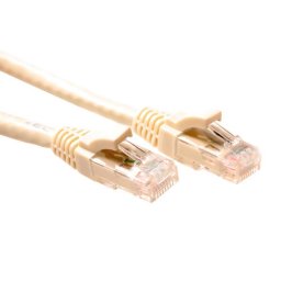 ACT IK8410 U/UTP CAT6 Patchkabel Ivoor -10 meter