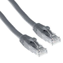 ACT IS8030 U/UTP CAT6 Patchkabel Snagless Grijs - 30 meter