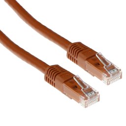 ACT IB1615 U/UTP CAT6 Patchkabel Bruin - 15 meter
