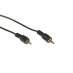 ACT AK2036 3,5mm Stereo Jack Aansluitkabel Male - Male - 2,5 meter