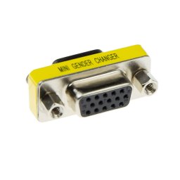 ACT AB9065 High Density D-Sub Adapter 15 Polig Female/15 Polig Female