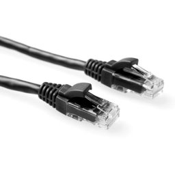 ACT IK5905 U/UTP CAT5E Patchkabel Component Level Zwart - 5 meter