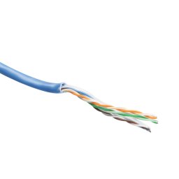 ACT ES356B CAT5E U/UTP PVC Kabel Massief Blauw - 305 meter