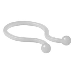 ACT CT4016 Hersluitbare Twist Tie | Transparant | 28 mm | 100 stuks