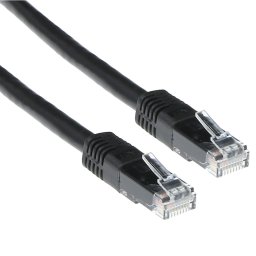 ACT IB5907 U/UTP CAT5E Patchkabel Zwart - 7 meter