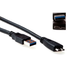 ACT SB3031 USB 3.0 A Male/USB Micro B Male - 2 meter