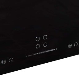 vidaXL Inductiekookplaat 4 zones aanraakbediening 7000 W 77 cm glas