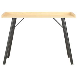 vidaXL Bureau 90x50x79 cm eikenkleurig