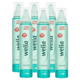 Wella Forte Mousse Strong Hold Voordeelverpakking 6st