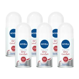 Nivea Dry Comfort Roll-on Voordeelverpakking