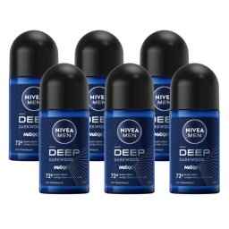 Nivea Men Deep Roll-On Voordeelverpakking