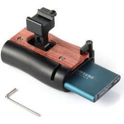 SmallRig 2270 Left NATO Handle for BMPCC 4K + Samsung T5 SSD