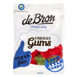 De Bron Suikervrije Cherry Gums