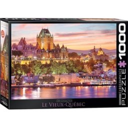 Le Vieux Quebec Puzzel (1000 stukjes)