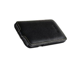 Melkco - leren HTX One X hoesje Jacka Type - zwart