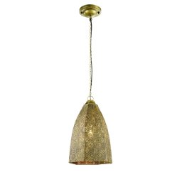 Trio IRENE - Hanglamp - E14 fitting, 40W max - Oud brons