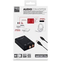 Bigben RCA Gaming Headsets Audio Converter Voor PS4 + Xbox One