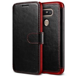 VRS DESIGN Layered Dandy leather case LG G5 - Black/Wine