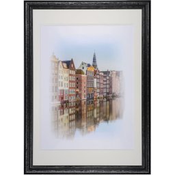 Henzo Capital Amsterdam - Fotolijst - Fotomaat 70x100 cm - zwart