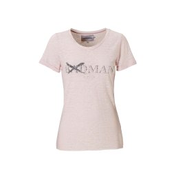 T-shirt dames - roze - badman hunter - mt S