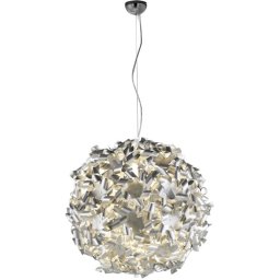 Trio - Hanglamp - PINWHEEL - E14 fitting, 40W max - Aluminium kleurig