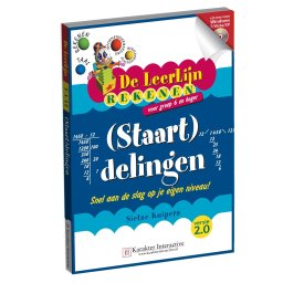 Karakter de LeerLijn Rekenen (Staart) delingen voor groep 6.7 en 8