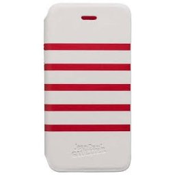 Jean Paul Gaultier Folio Case Apple iPhone 5C White/Red