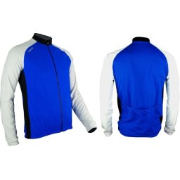Avento Wielerjack - Kobalt/Wit/Zwart - XL
