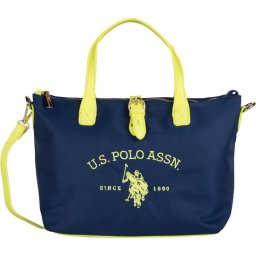US POLO PATTERSON FLUO Tas Dames - Blauw / Geel