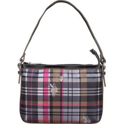 US POLO HOUSTON CHECKED Tas Dames - Zwart