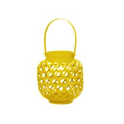 Bamboo Design Lantaarn - Geel