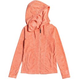 Roxy Elect Feelin Dames Thermoshirt - Rosarancio - Maat L