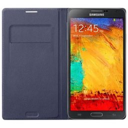 Samsung Flip Wallet voor de Samsung Jet Note 3 - Indigo Blauw