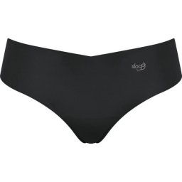 sloggi ZERO Microfibre Dames Hipstring Microvezel - Zwart - Maat L