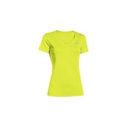Under Armour Tech SSV - Solid - Fitnessshirt - Dames - Maat XS - Geel