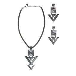 Pieces - Medina Set - Ketting + Oorbellen