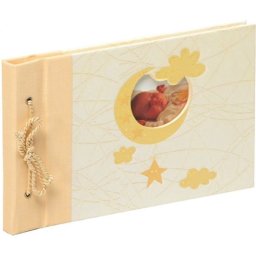 Walther Design FA-114 Bambini - Babyalbum - 24 x 16 - Wit/Geel - 40 pagina's