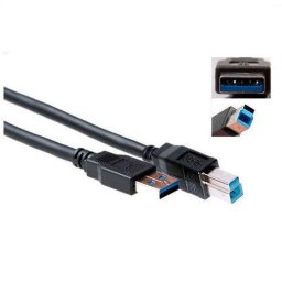 Advanced Cable Technology USB 3.0 A Male naar USB 3.0 B Male - 0.5 m